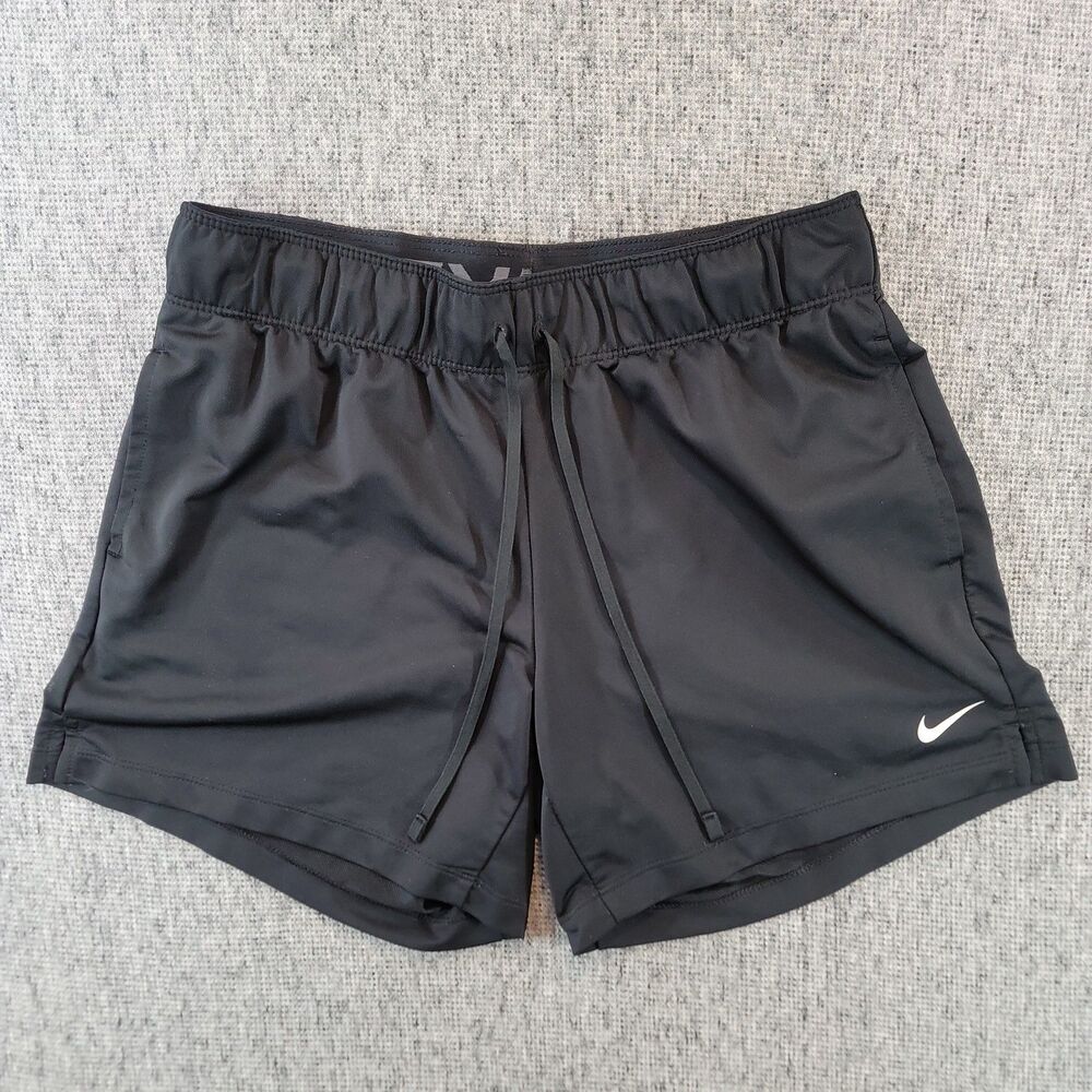 Nike Dri-FIT 10K Womens Size XS Black Running Shorts Unlined DA0319-013 Athletic